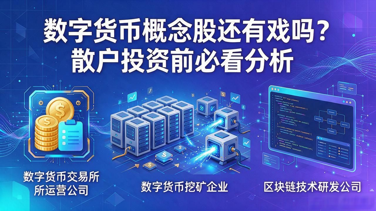 数字货币概念股还有戏吗？散户投资前必看分析