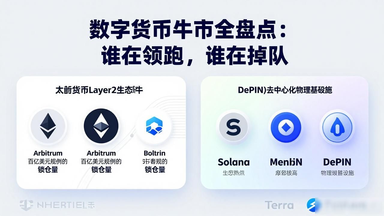 数字货币牛市全盘点：谁在领跑，谁在掉队