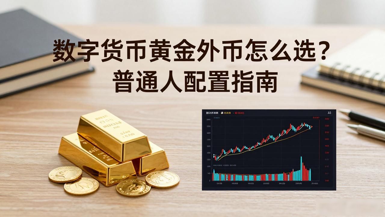 数字货币黄金外币怎么选?普通人配置指南