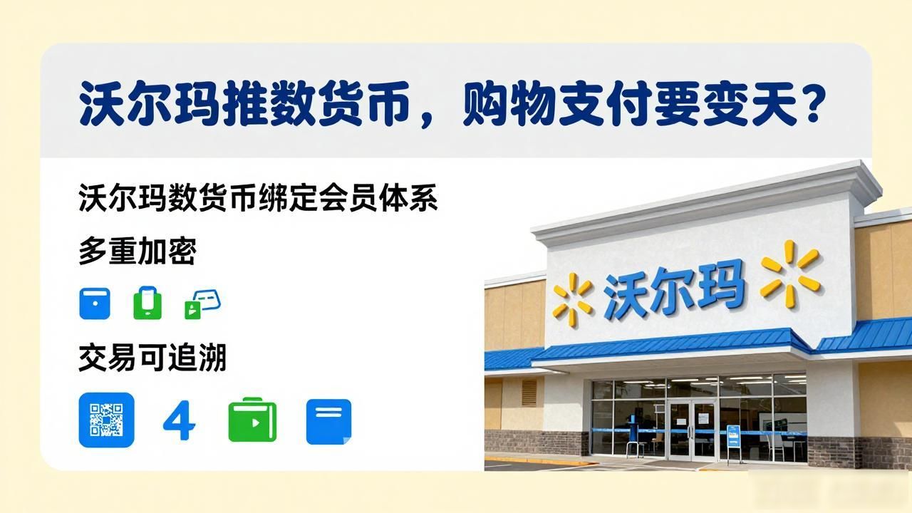 沃尔玛推数字货币,购物支付要变天?