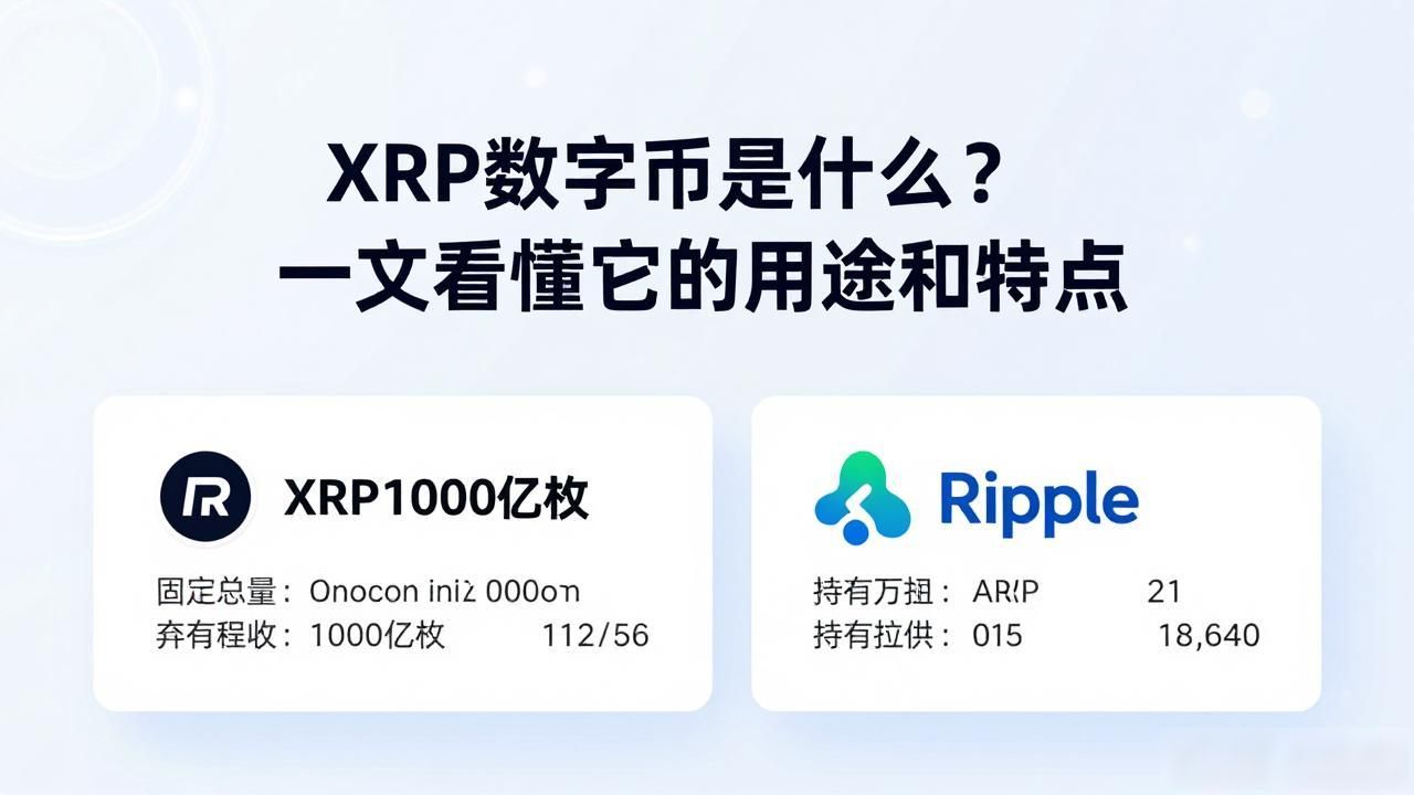 XRP数字货币是什么？一文看懂它的用途和特点