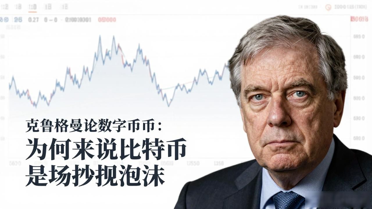 克鲁格曼论数字货币：为何他说比特币是场投机泡沫