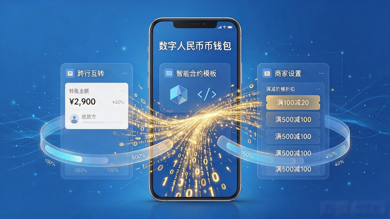 农行数字货币最新消息：试点扩到这些地方，钱包功能也更新了