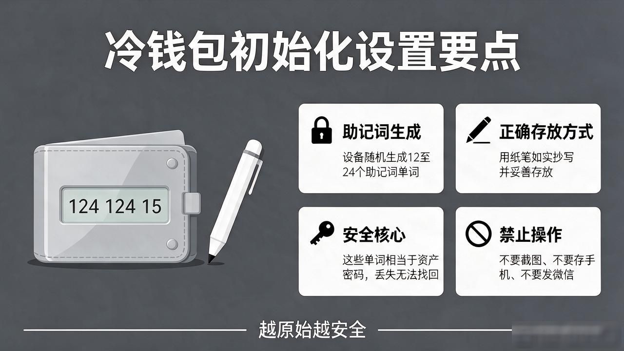 冷钱包存币全攻略：从选设备到上链一步到位