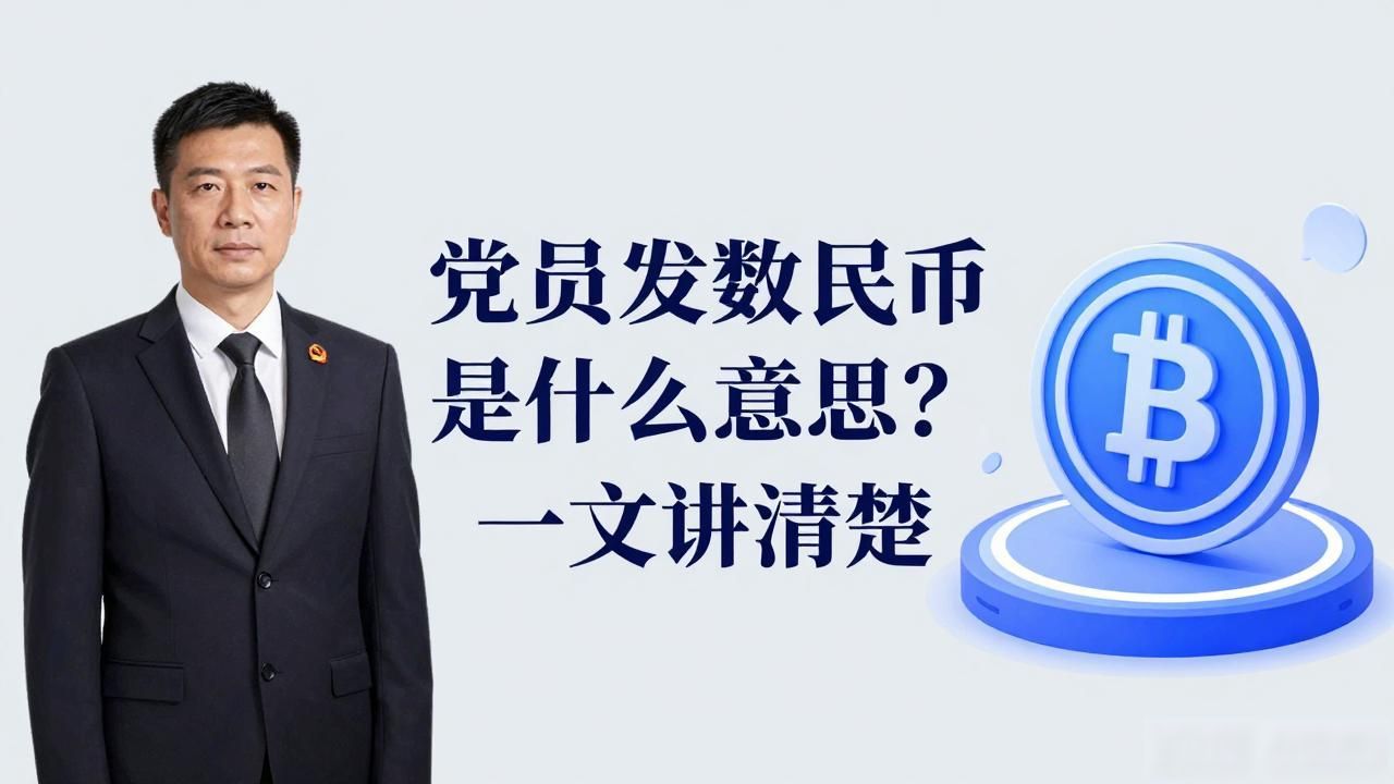 党员发数字货币是什么意思？一文讲清楚