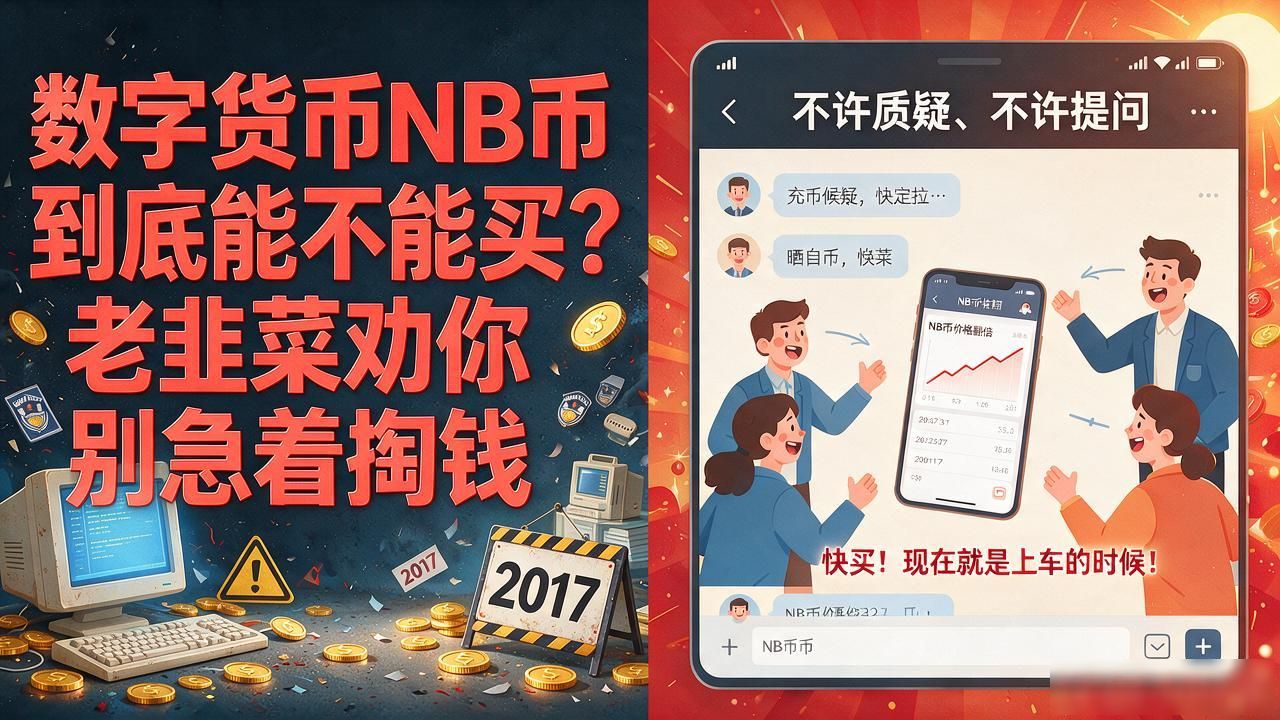 数字货币NB币到底能不能买？老韭菜劝你别急着掏钱