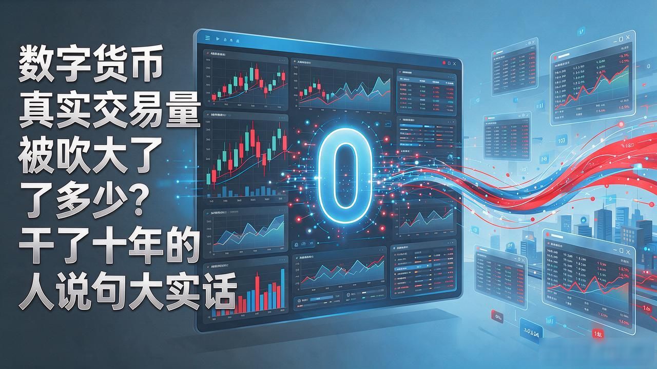 数字货币真实交易量被吹大了多少？干了十年的人说句大实话
