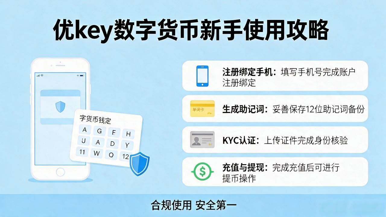 优key数字货币怎么用？新手快速上手全攻略