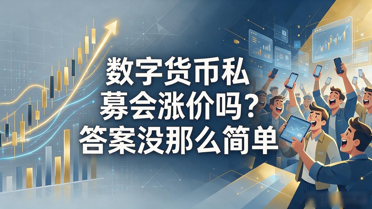 数字货币私募会涨价吗？答案没那么简单