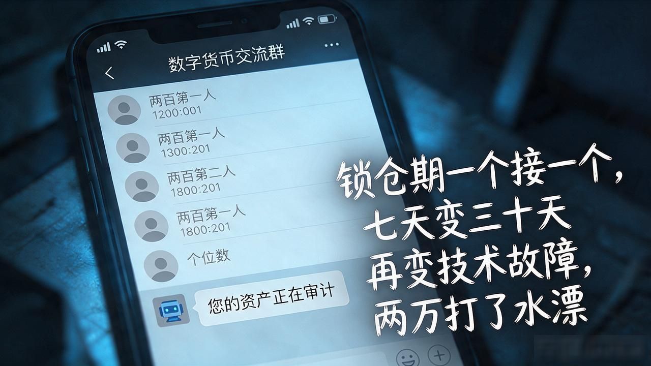 有人拉你进微信群玩数字货币,我亏了两万才学会退群,别再信了