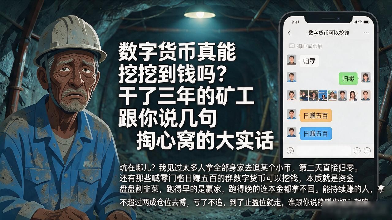 数字货币真能挖到钱吗？干了三年的矿工跟你说几句掏心窝的大实话