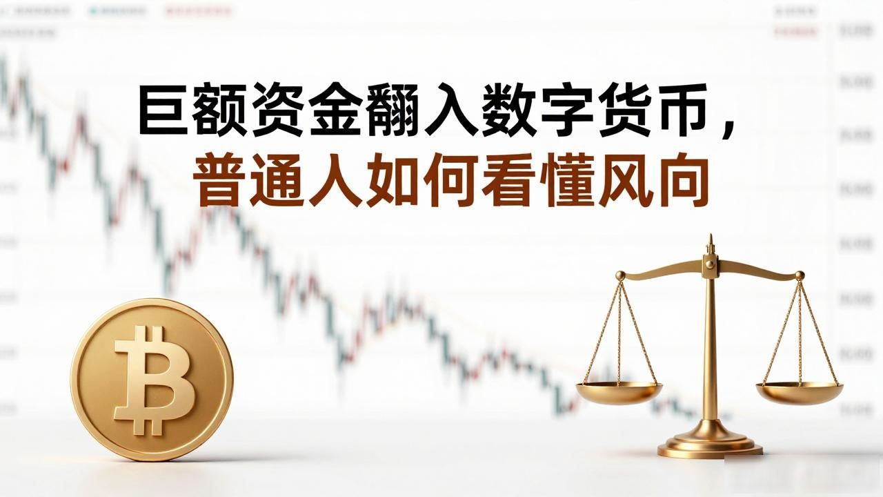巨额资金涌入数字货币，普通人如何看懂风向