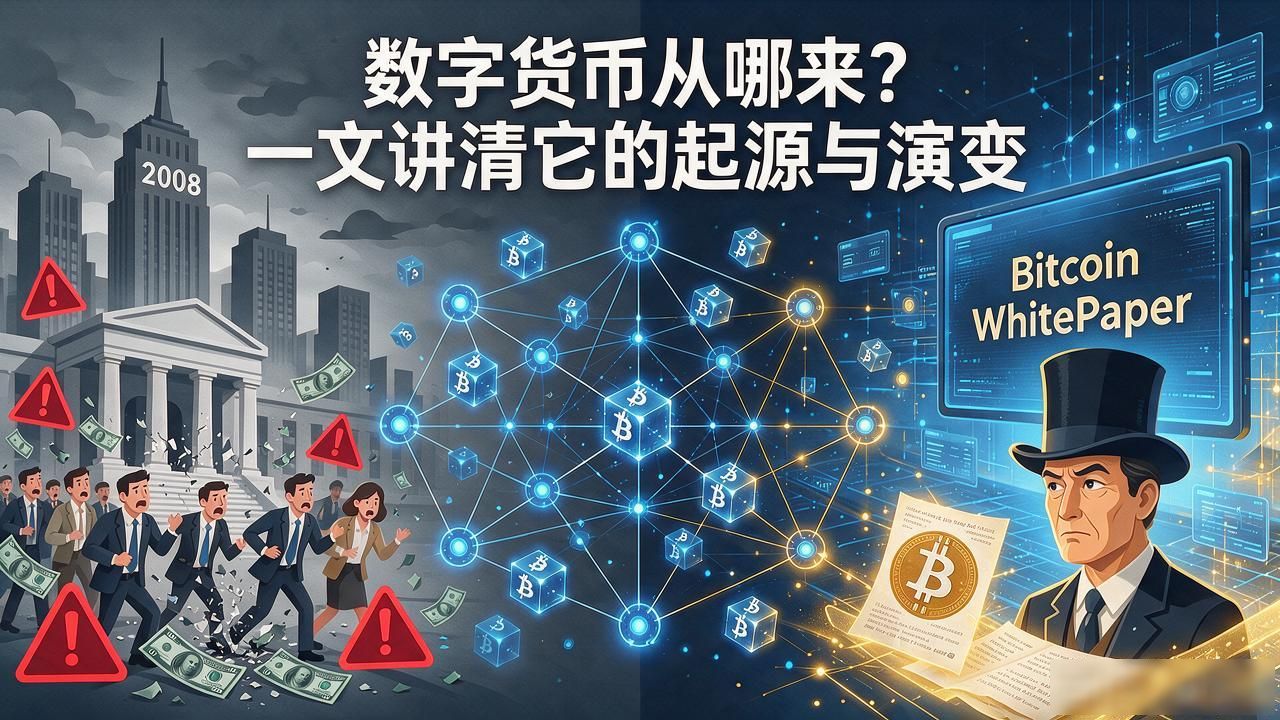 数字货币从哪来？一文讲清它的起源与演变