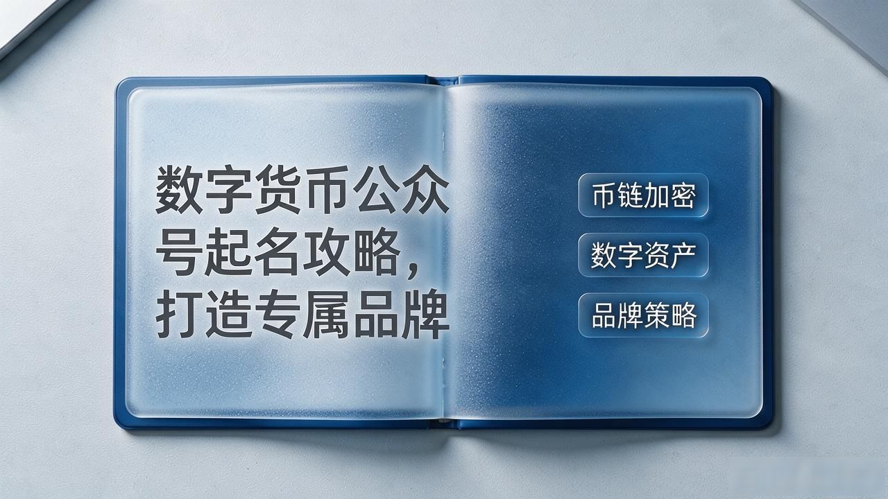 数字货币公众号起名攻略，打造专属品牌