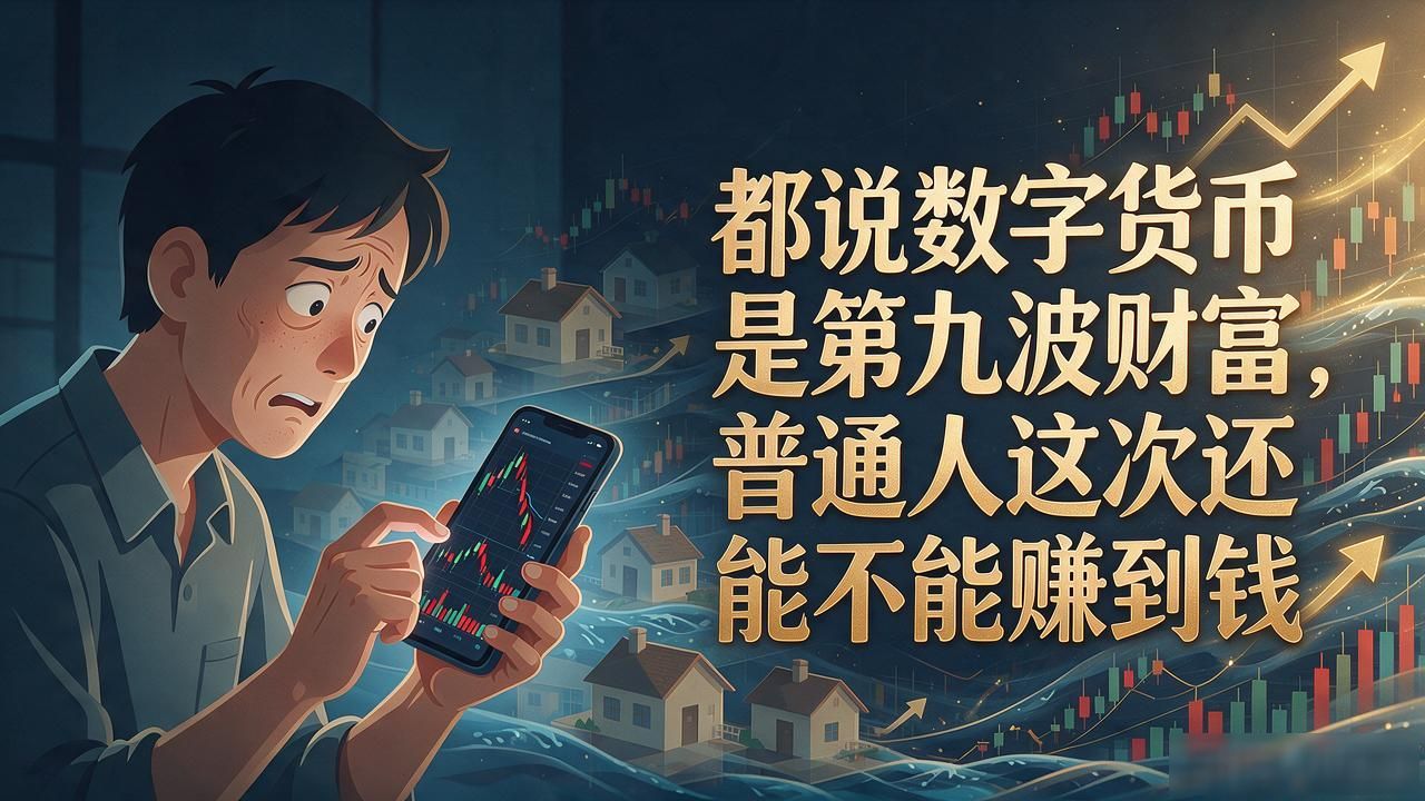 都说数字货币是第九波财富，普通人这次还能不能赚到钱