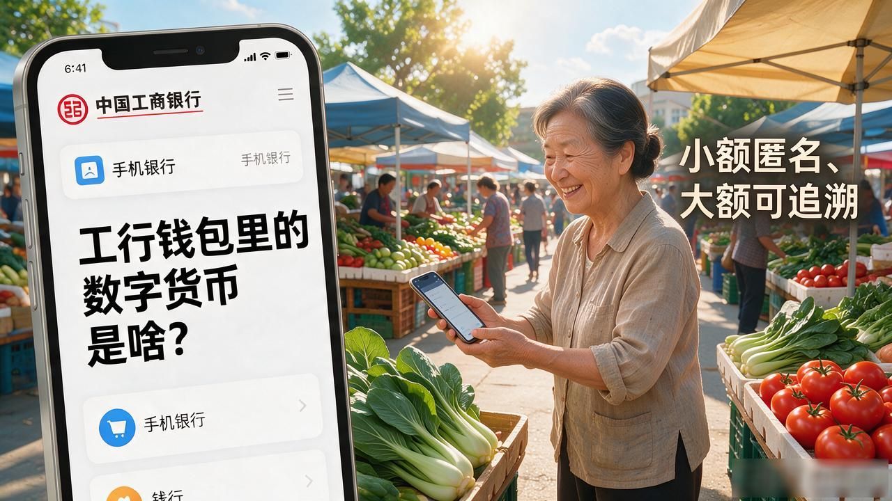 工行钱包里的数字货币是啥？怎么开通、怎么花、怎么转账，全给你讲明白