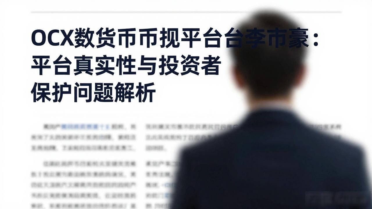 OCX数字货币交易平台李市豪：平台真实性与投资者保护问题解析