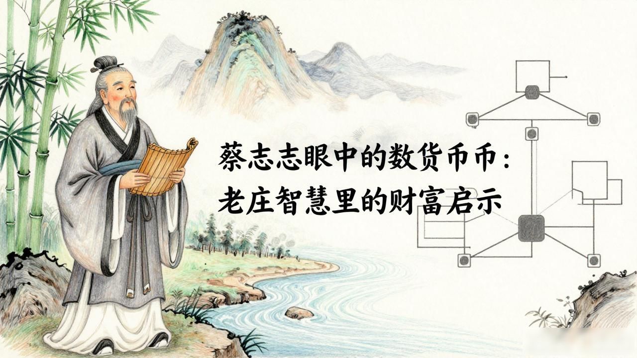 蔡志忠眼中的数字货币：老庄智慧里的财富启示
