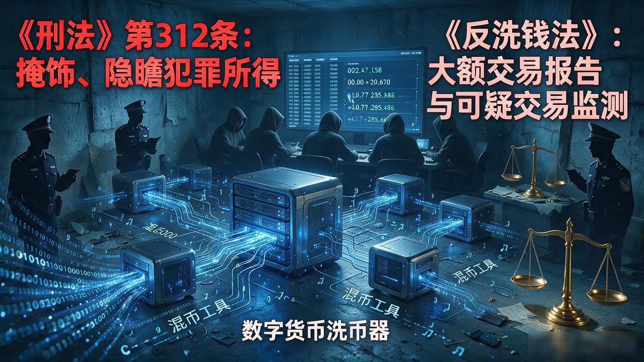 数字货币洗币器是怎么运作的？普通人碰了会坐牢吗？别被忽悠了