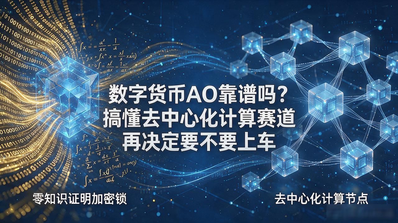 数字货币AO靠谱吗?搞懂去中心化计算赛道再决定要不要上车