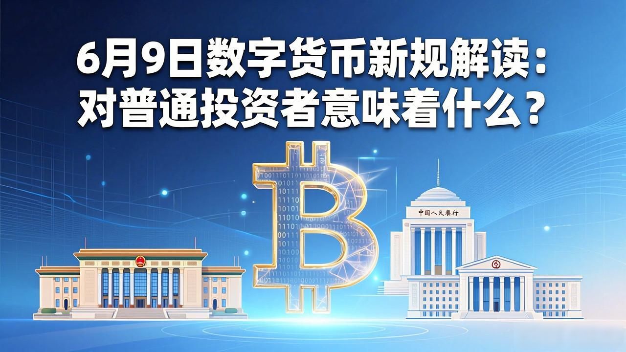 6月9日数字货币新规解读：对普通投资者意味着什么？