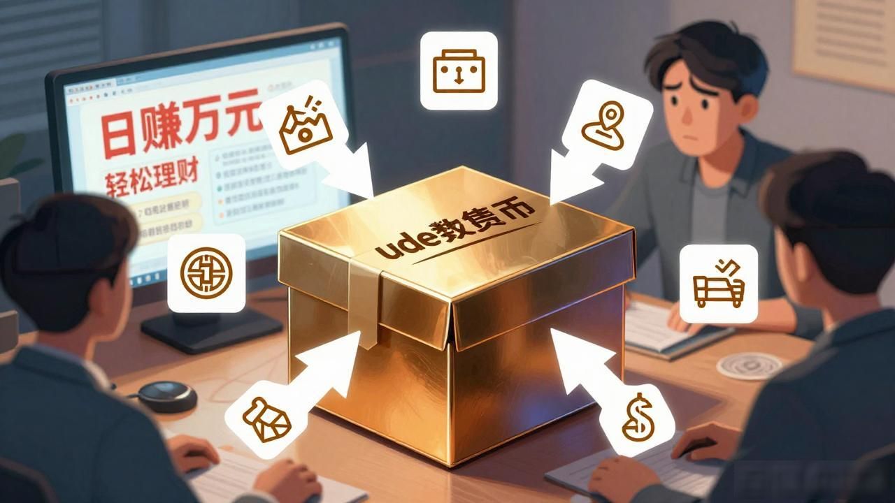 ude数字货币骗局大起底：你的钱可能被卷走了