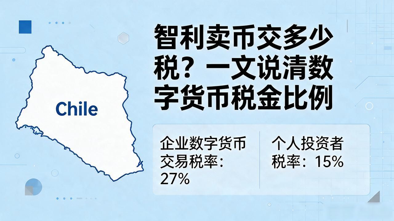 智利卖币交多少税？一文说清数字货币税金比例