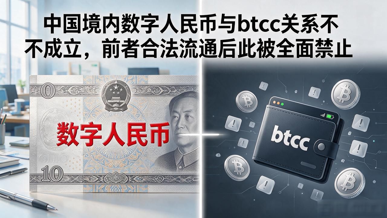 中国数字货币和btcc啥关系？别把数字人民币和币圈混了