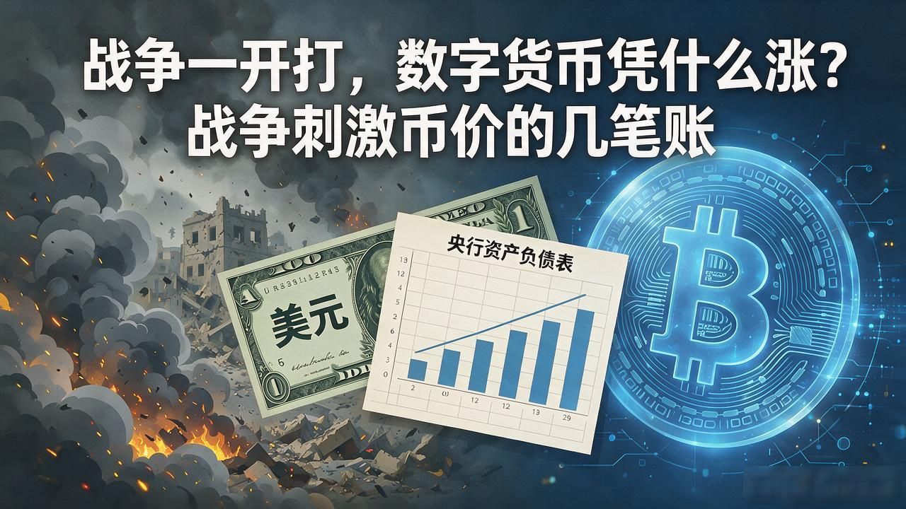 战争一开打，数字货币凭什么涨？战争刺激币价的几笔账