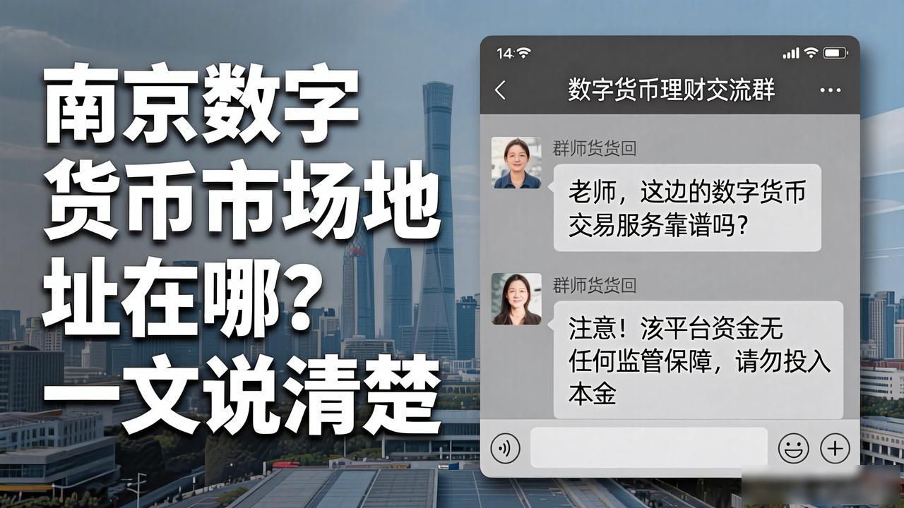 南京数字货币市场地址在哪？一文说清楚