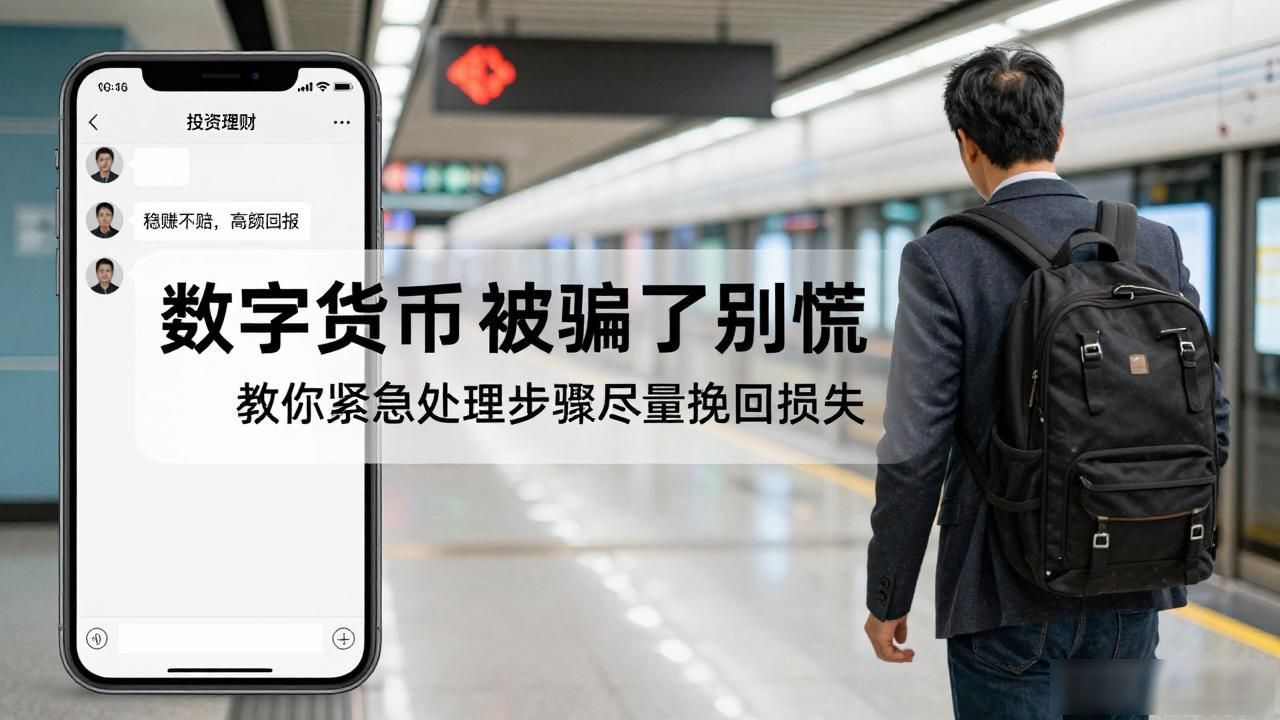 数字货币被骗了别慌 教你紧急处理步骤尽量挽回损失