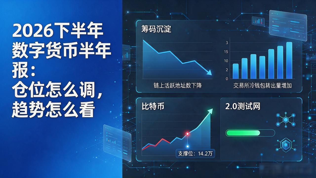 2026下半年数字货币半年预报:仓位怎么调,趋势怎么看