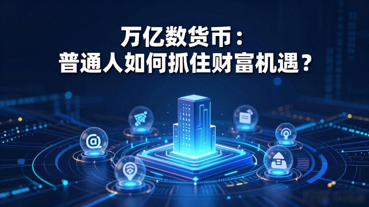 万亿数字货币：普通人如何抓住财富机遇？
