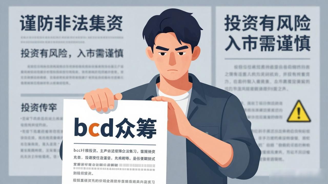 bcd众筹靠谱吗？新手避坑指南