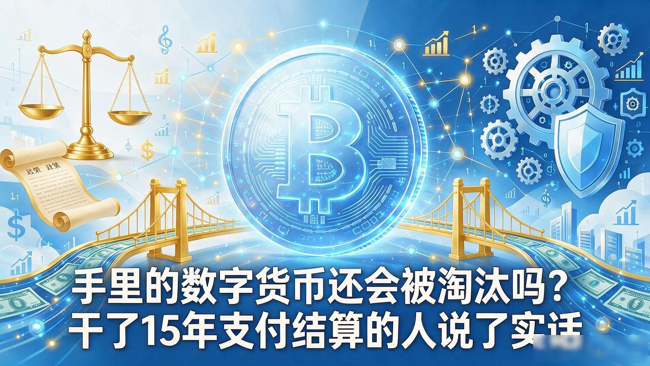 手里的数字货币还会被淘汰吗？干了15年支付结算的人说了实话