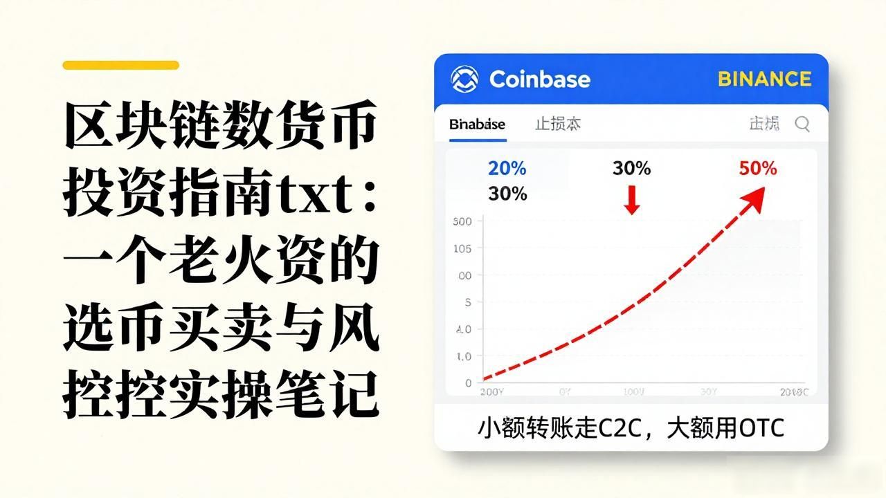 区块链数字货币投资指南txt：一个老散户的选币买卖与风控实操笔记