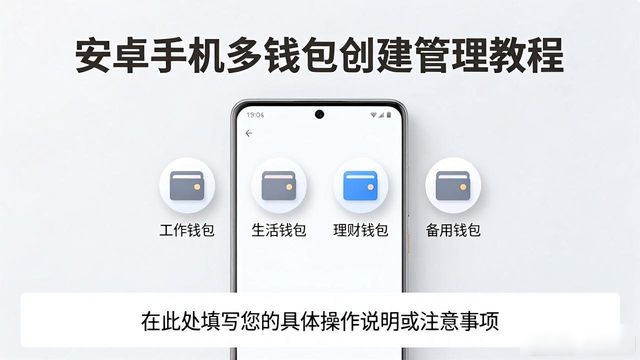 安卓手机多钱包创建管理教程