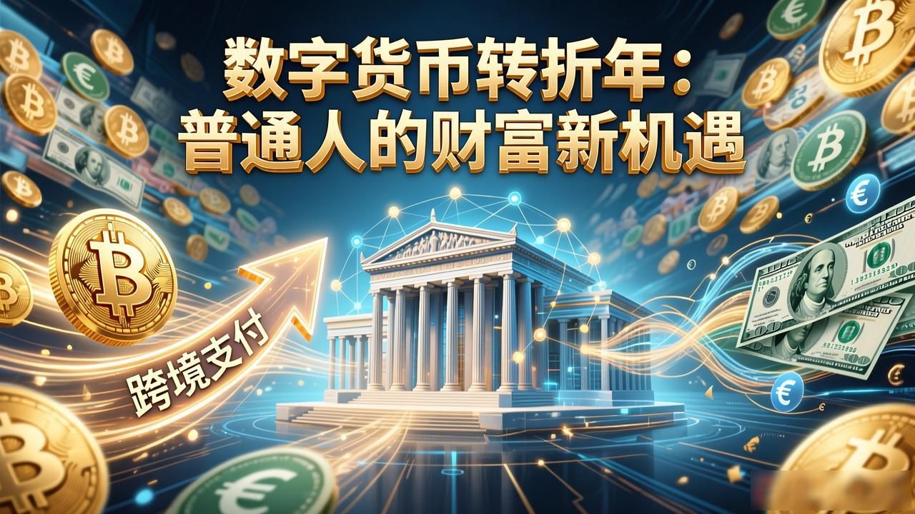 数字货币转折年：普通人的财富新机遇