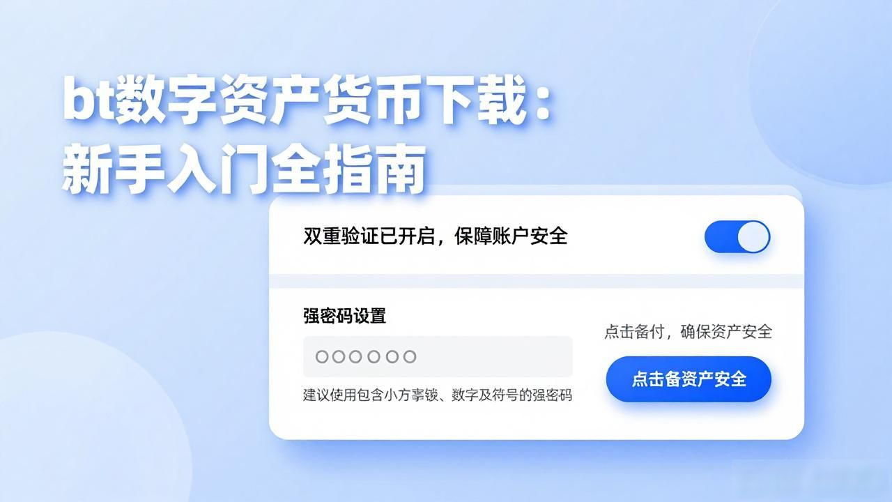 bt数字资产货币下载：新手入门全指南