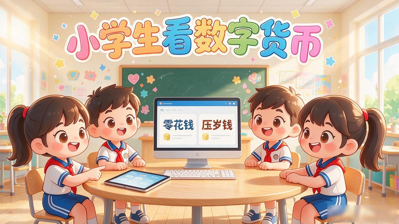 小学生看数字货币