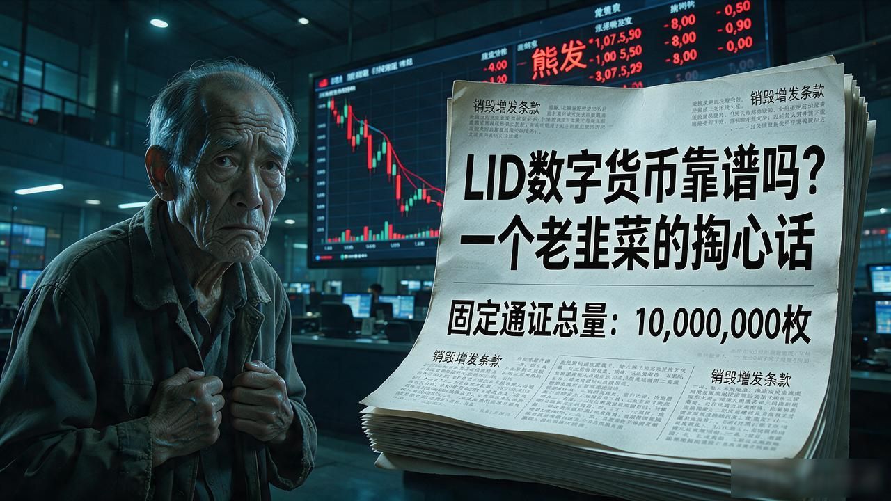 LID数字货币靠谱吗？一个老韭菜的掏心话