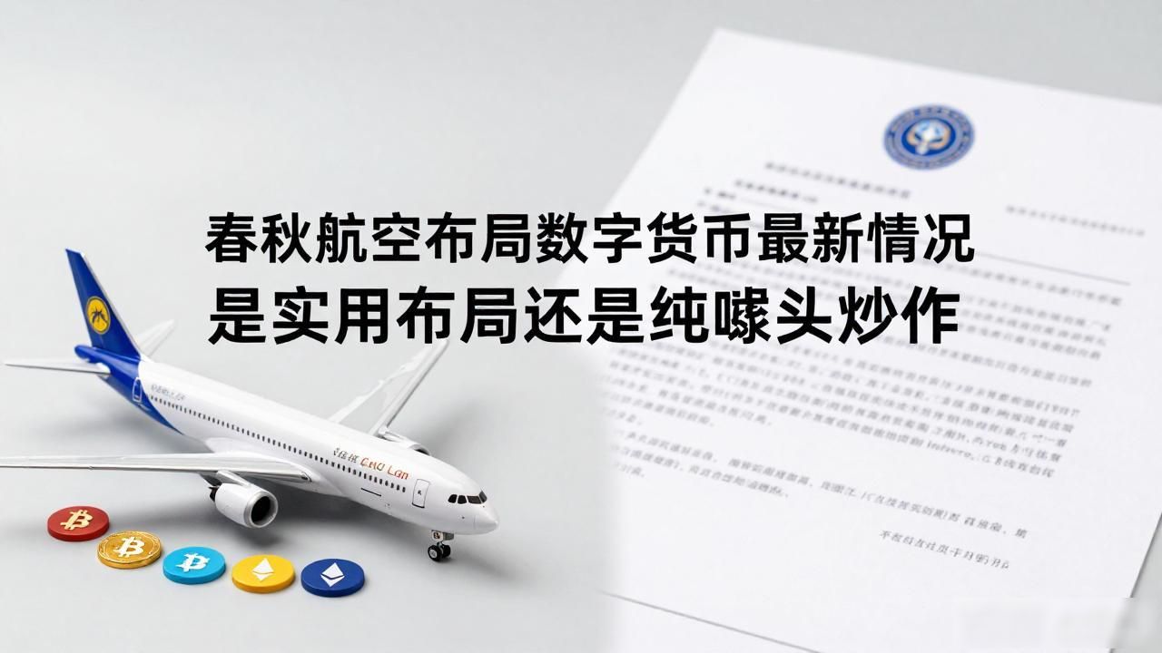 春秋航空布局数字货币最新情况 是实用布局还是纯噱头炒作