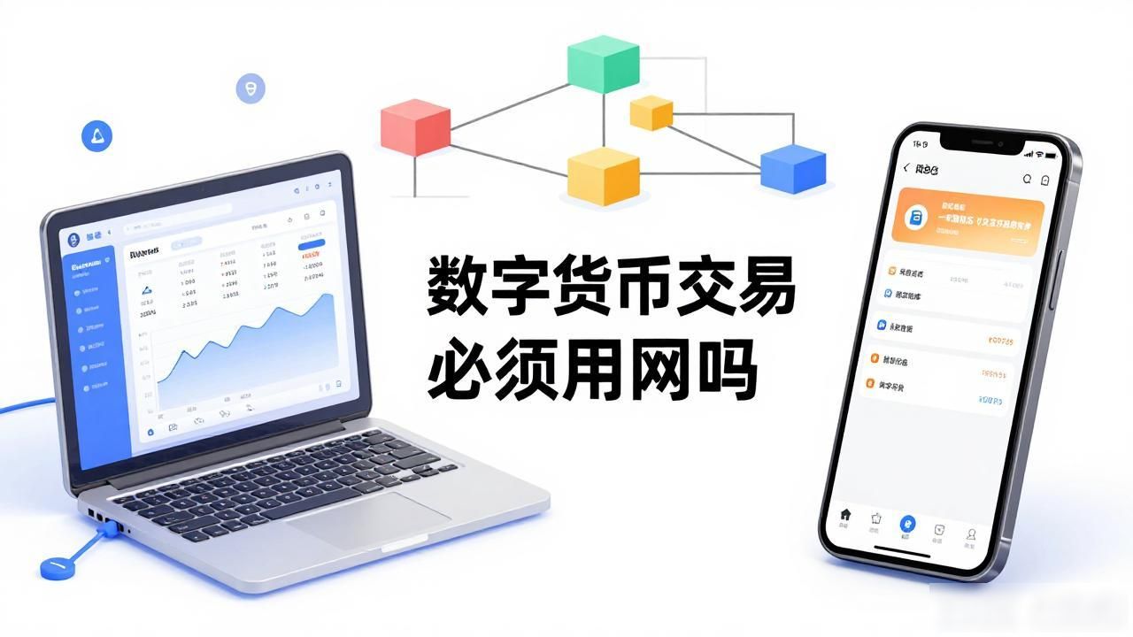 数字货币交易必须用网吗
