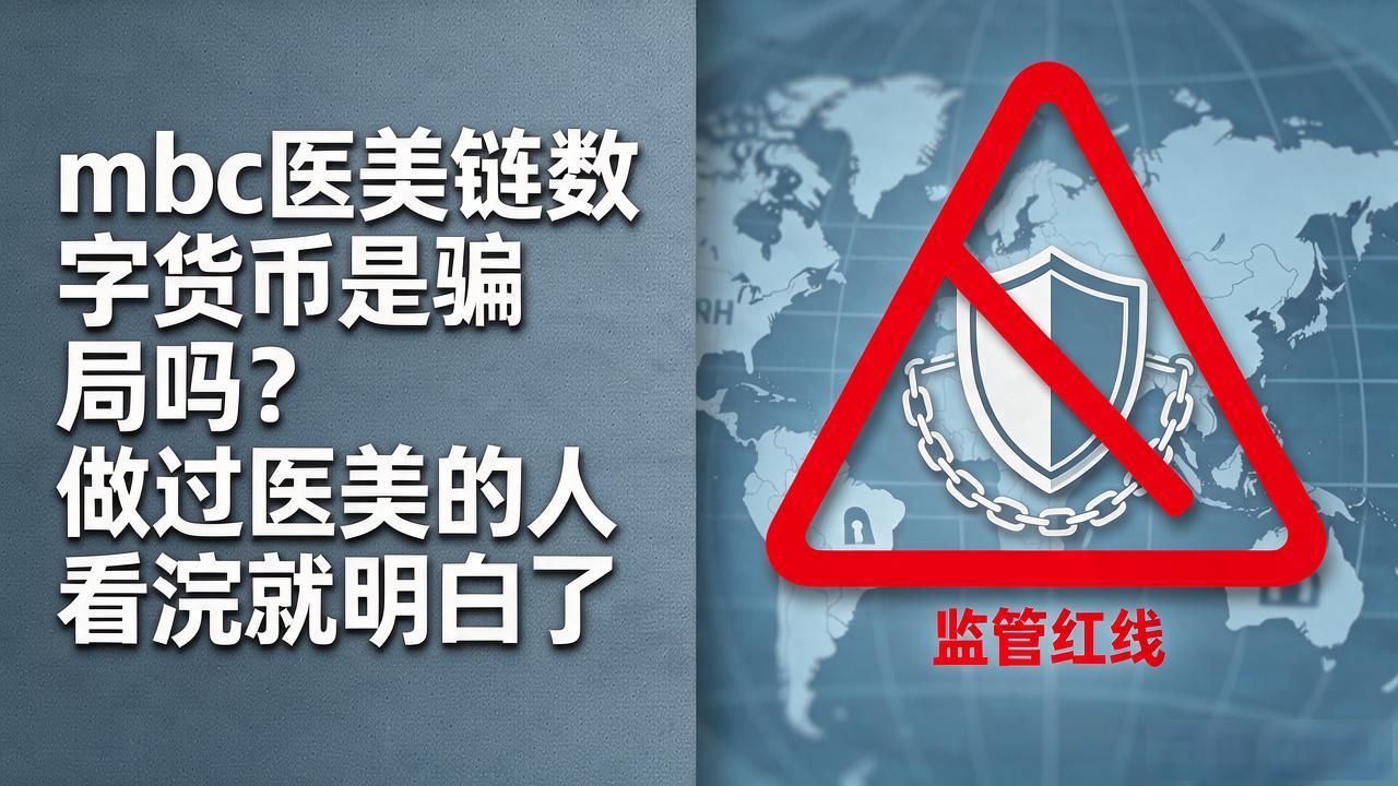 mbc医美链数字货币是骗局吗?做过医美的人看完就明白了