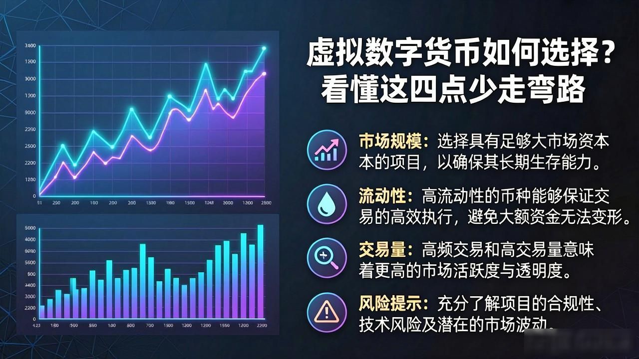 虚拟数字货币如何选择？看懂这四点少走弯路