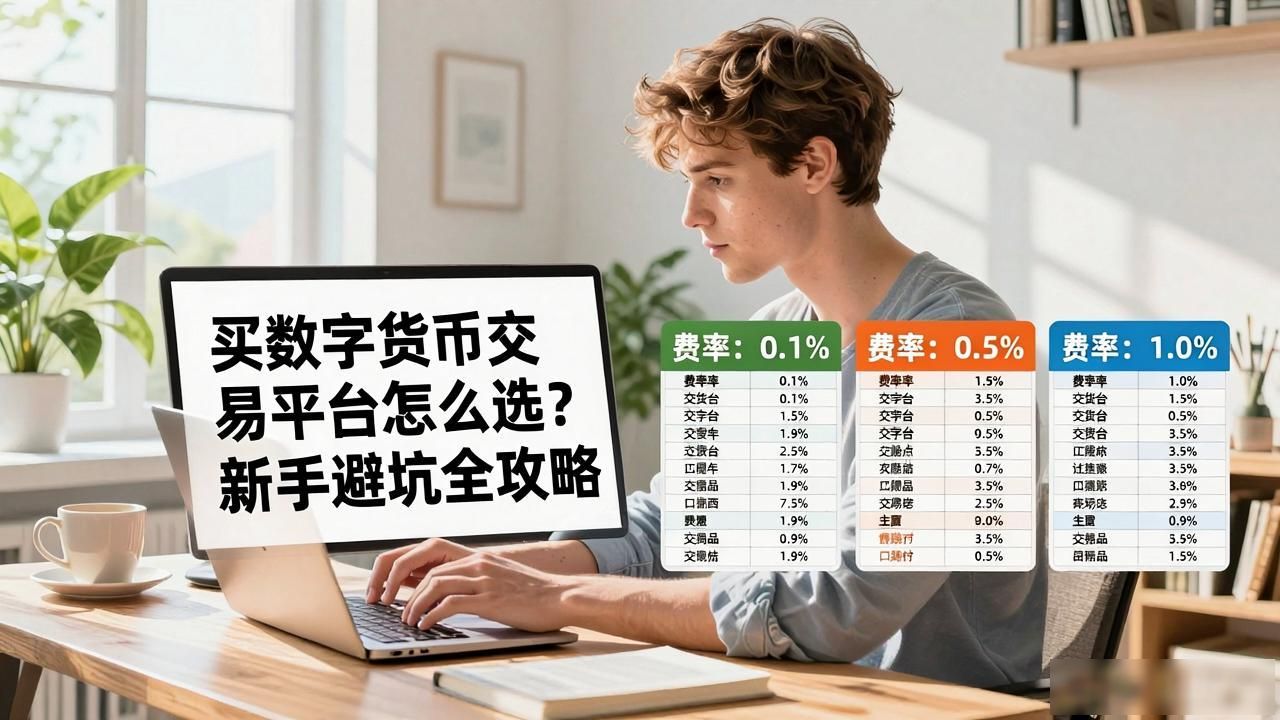 买数字货币交易平台怎么选？新手避坑全攻略