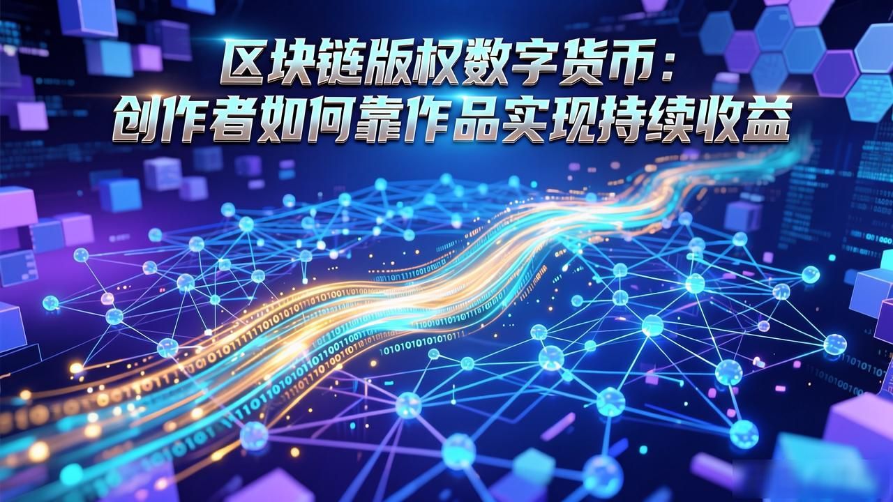 区块链版权数字货币：创作者如何靠作品实现持续收益