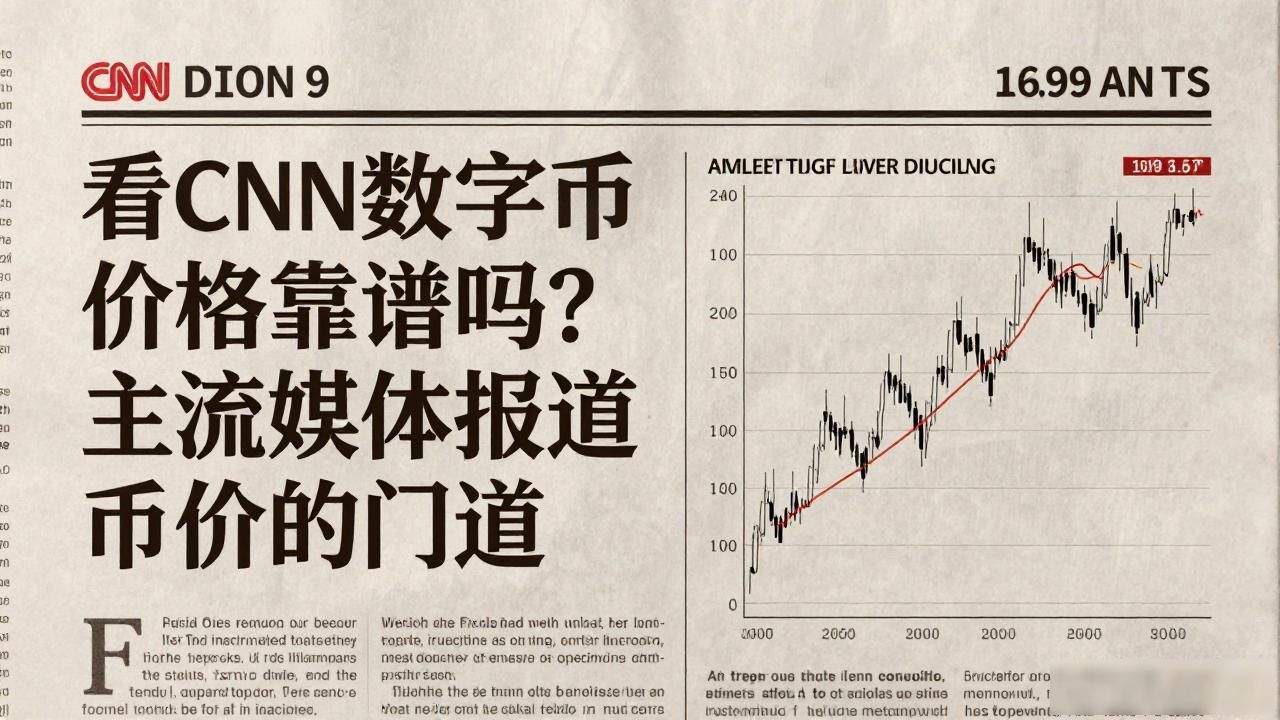 看CNN数字货币价格靠谱吗？主流媒体报道币价的门道