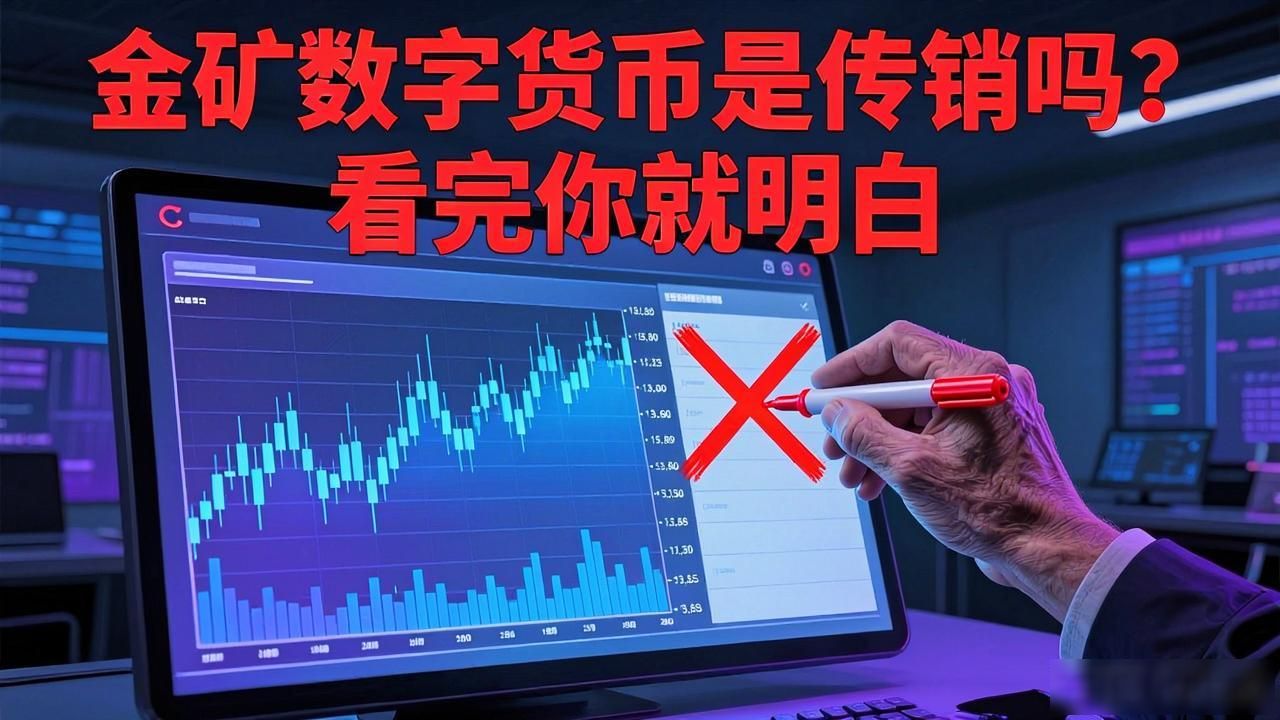 金矿数字货币是传销吗?看完你就明白