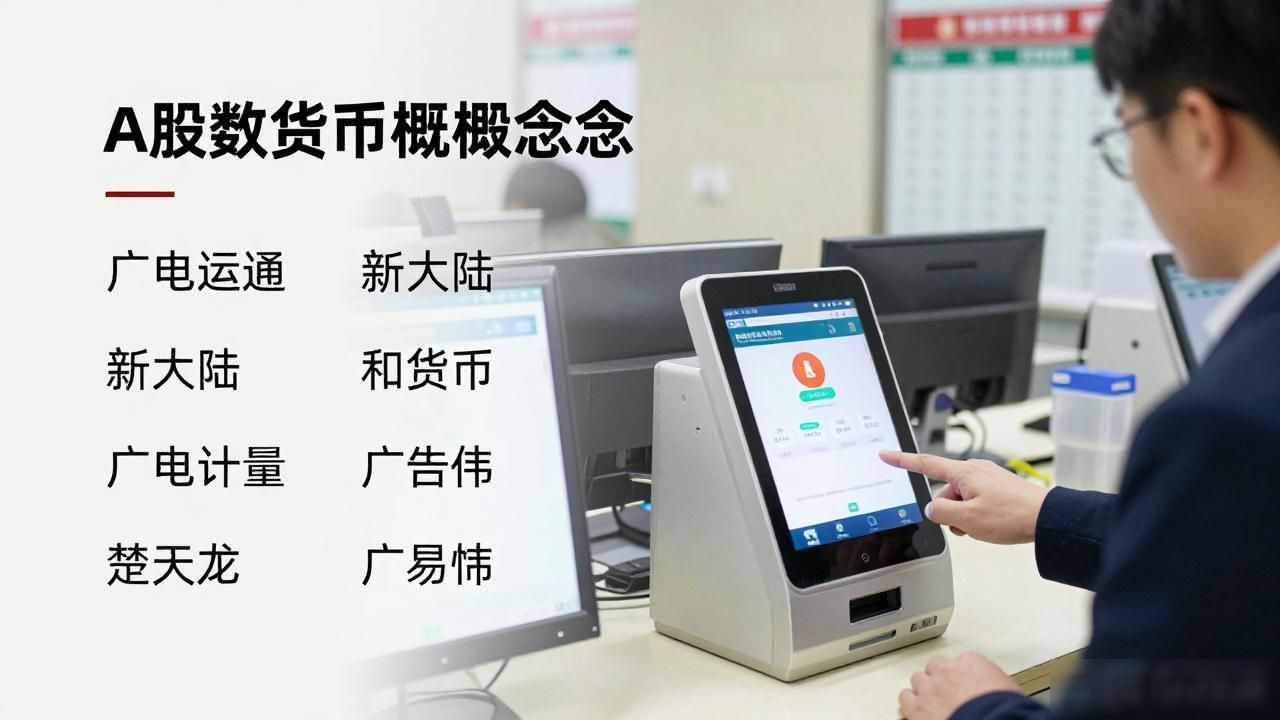 数字货币股票有几只 A股主要概念股一览
